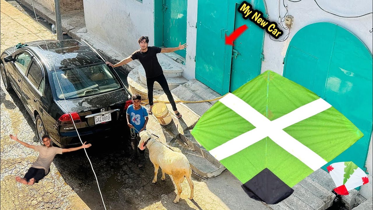 Kite & New Car Buy Nasir