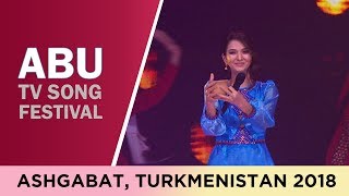 Myahri Pirgulyeva - Mondjukatdy (Turkmenistan) - ABU TV Song Festival 2018