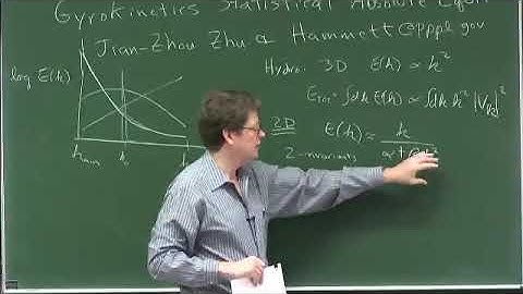 Prof. Greg Hammett | Gyrokinetic statistical absolute equilibrium and turbulence