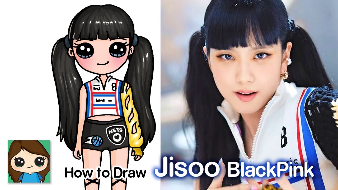 How to Draw Jisoo BlackPink | Pink Venom - YouTube