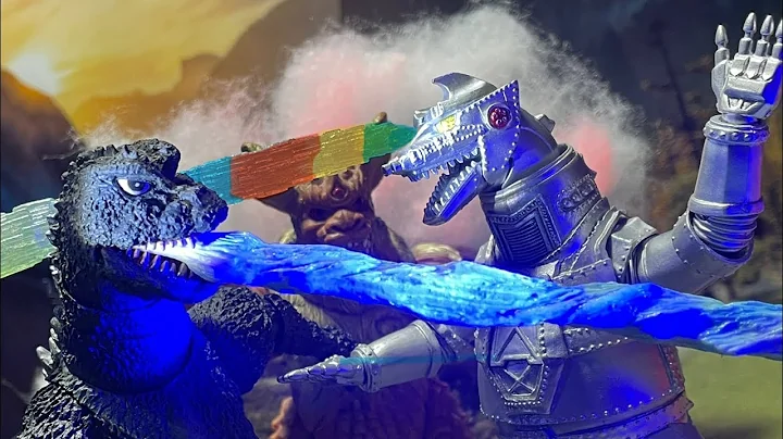 Godzilla Vs. Mechagodzilla 50th anniversary Stop Motion!