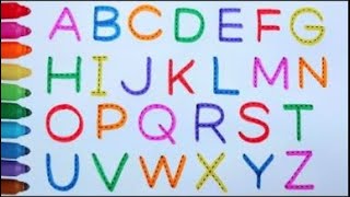 Tracing ABC Alphabets Letters Uppercase Capital A-Z A to Z