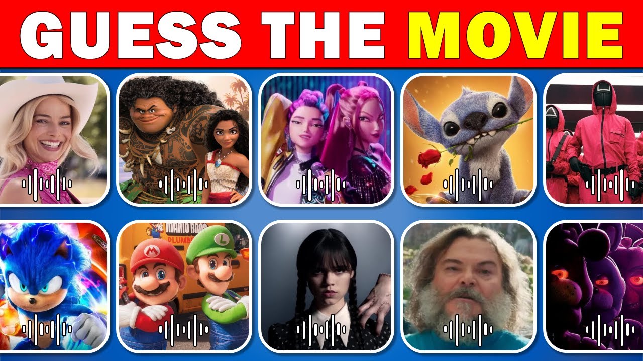 Guess the Movie just by the Song! 🎶 (K-Pop, Stitch, Minecraft & More!)