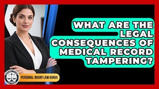 What Are The Legal Consequences Of Medical Record Tampering? - Personal Injury Law Gurus