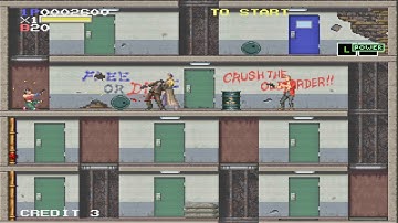 Elevator Action : Returns (1997) SEGA Saturn Gameplay in HD (SSF)