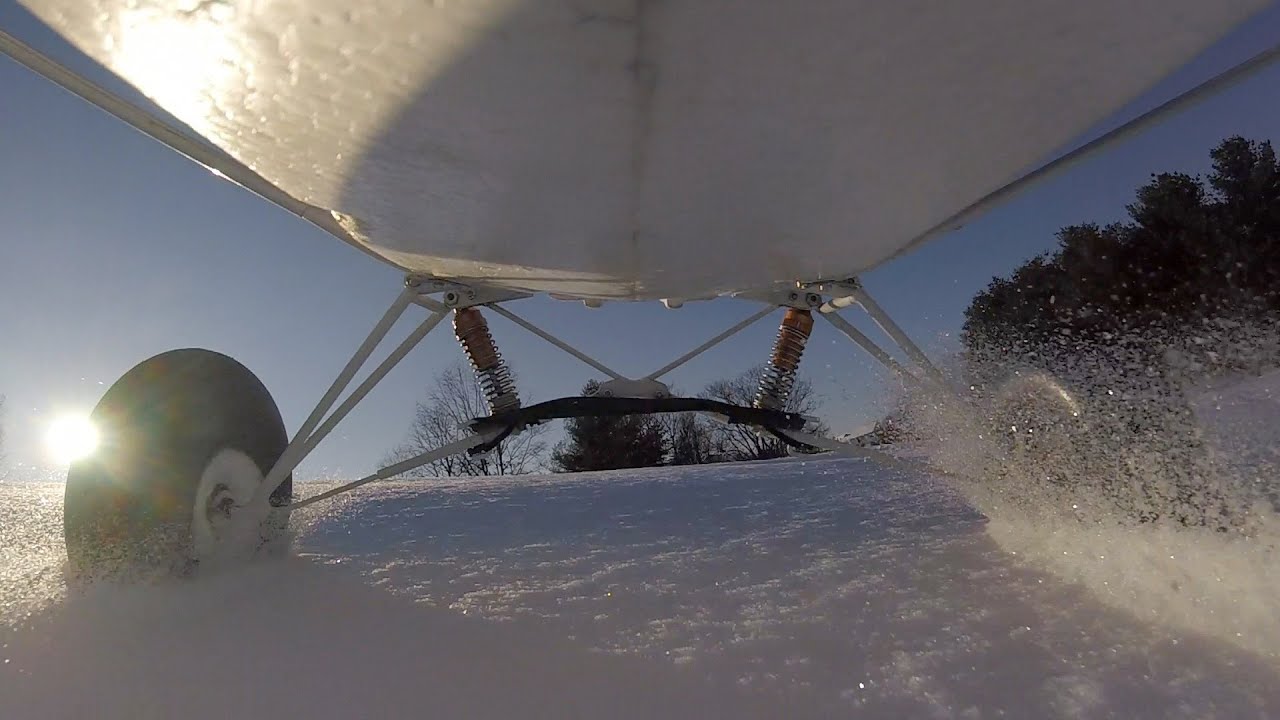 RC Bush Plane With Shock Suspension Landing Gear (Avios Grand Tundra