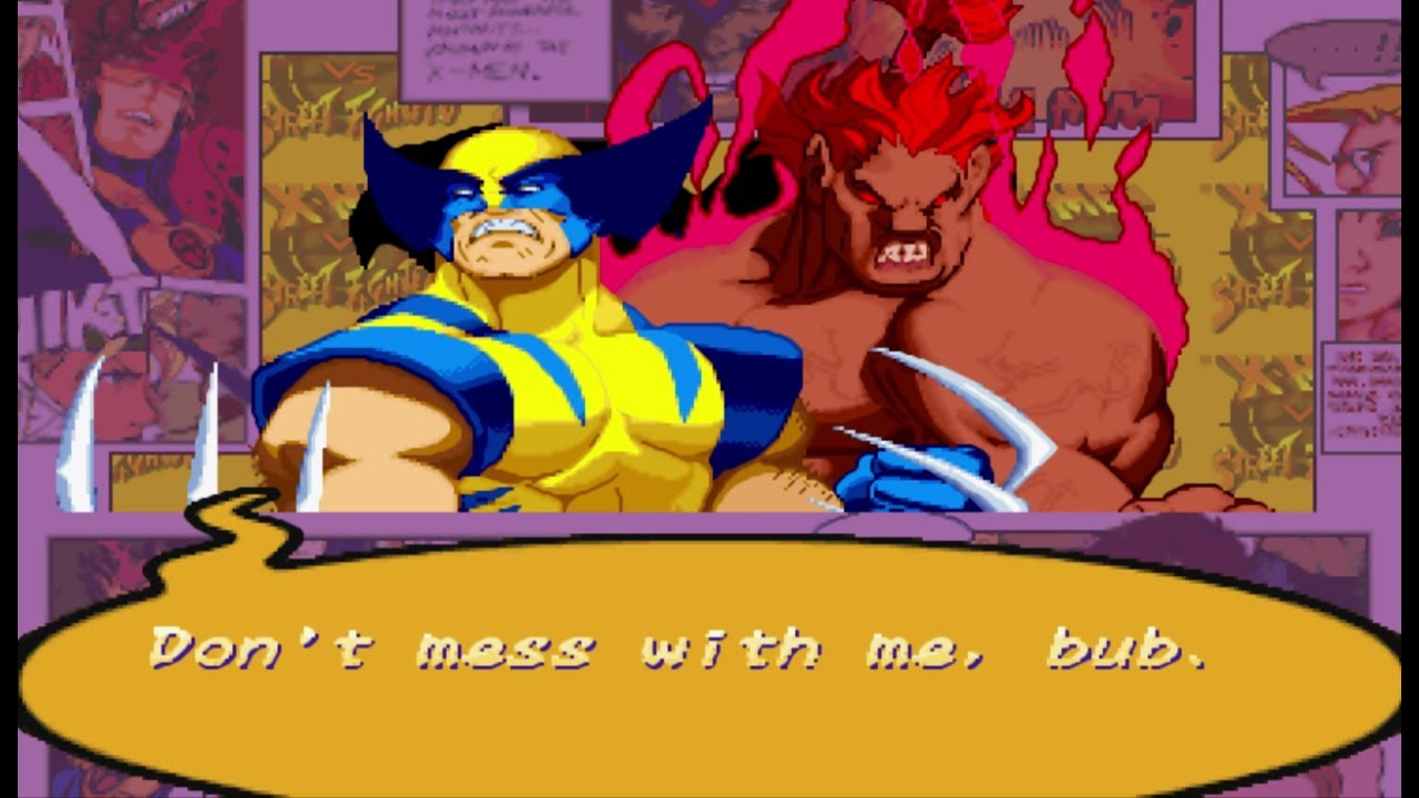 XMen VS Street Fighter Wolverine/Akuma Expert Difficulty