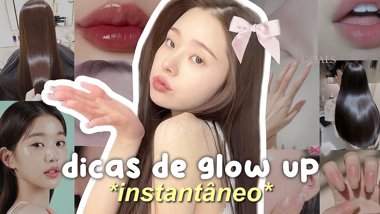 20 dicas de GLOW UP ⋆˙⟡ como ficar MAIS BONITA