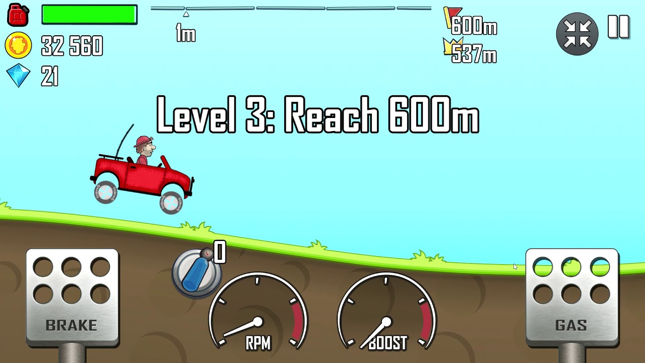 ASUS TUF FX 505DT gaming test with Hill Climb Racing 2020 Crystal CLEAR IPS FHD panel.