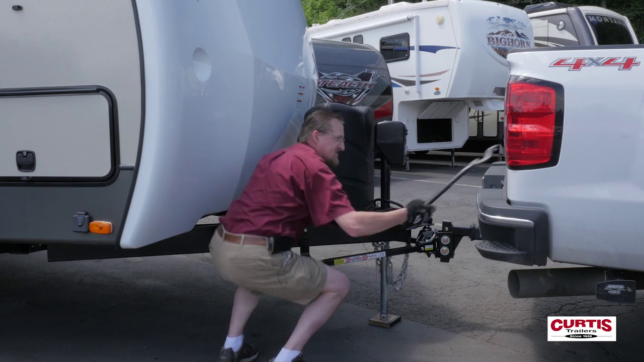 Equalizer weight distribution sway control hitch system YouTube