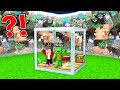 MOBS TSUNAMI vs Mikey &amp; JJ Doomsday GLASS Bunker  Minecraft (Maizen)
