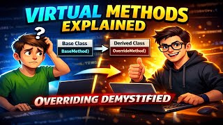 Learn Virtual Functions and Class Overriding Step by Step OOP Concepts