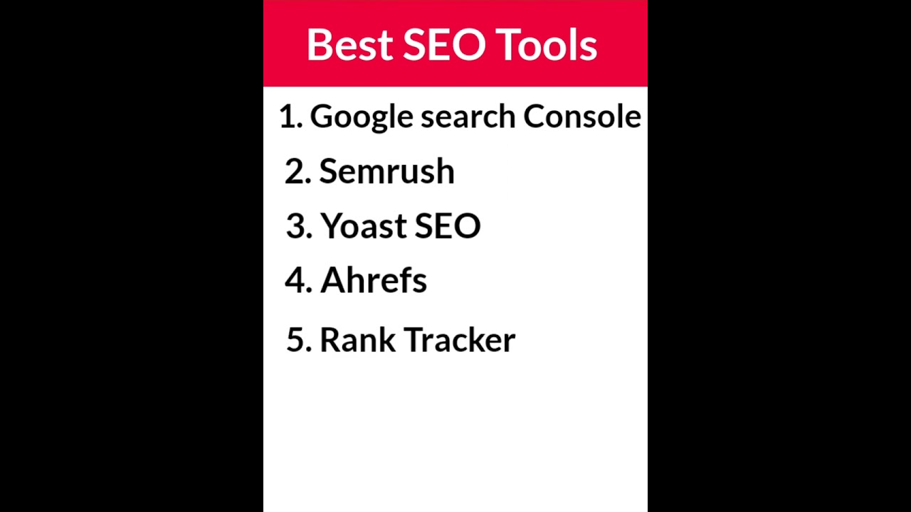 Best SEO Tools | Best SEO tools for website
