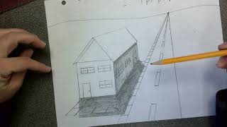 1-Point Perspective Shading (part 2)