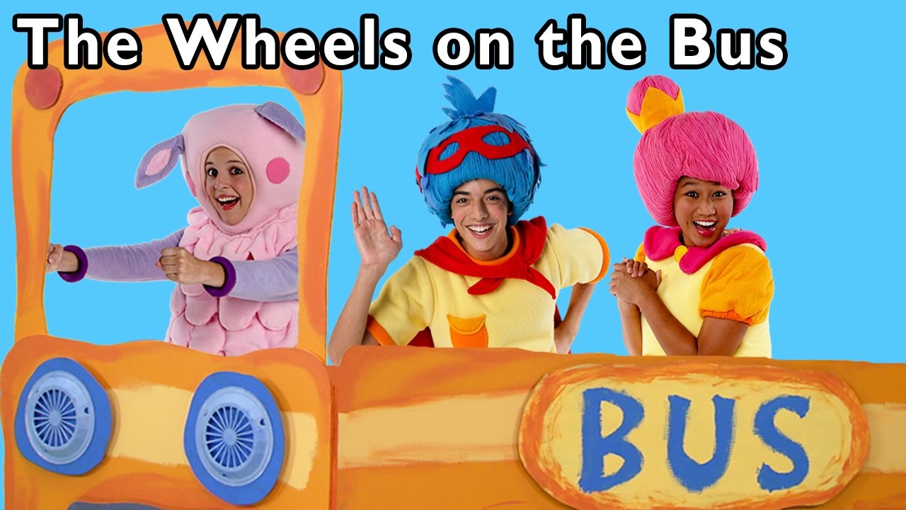 Drive Around Town | Wheels on the Bus + More | Mother Goose Club Phonics  Songs - YouTube