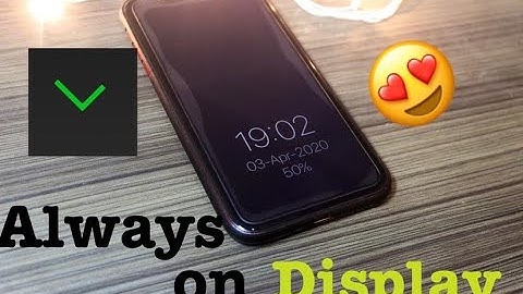 How to GET ALWAYS ON DISPLAY on iPhone XR Without Siri Shortcuts.