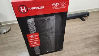 Harbinger VARI V3415 Unboxing
