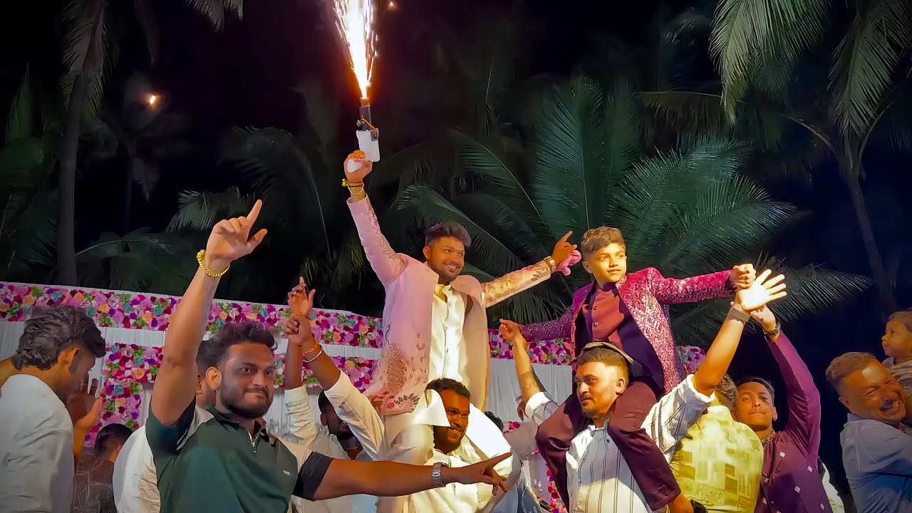 Monty दादा 😍 ची Grand 😲Style हळदी Ceremony🔥| मित्र परिवारानी गाजवली हळद🕺| The 7PaatiKar HITU