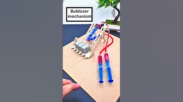 Bulldozer mechanism with load _dc motor|#dcmotor #automobile #techexperiments #bulldozer