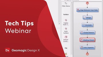 Scan Process Designer & Batch Processing in Geomagic Design X | Geomagic Tech Tips Webinar
