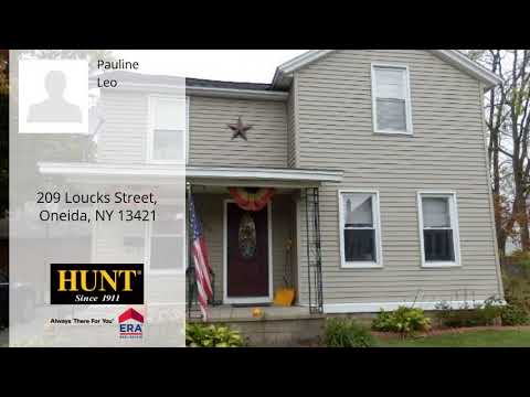 209 Loucks Street, Oneida, NY home video tour