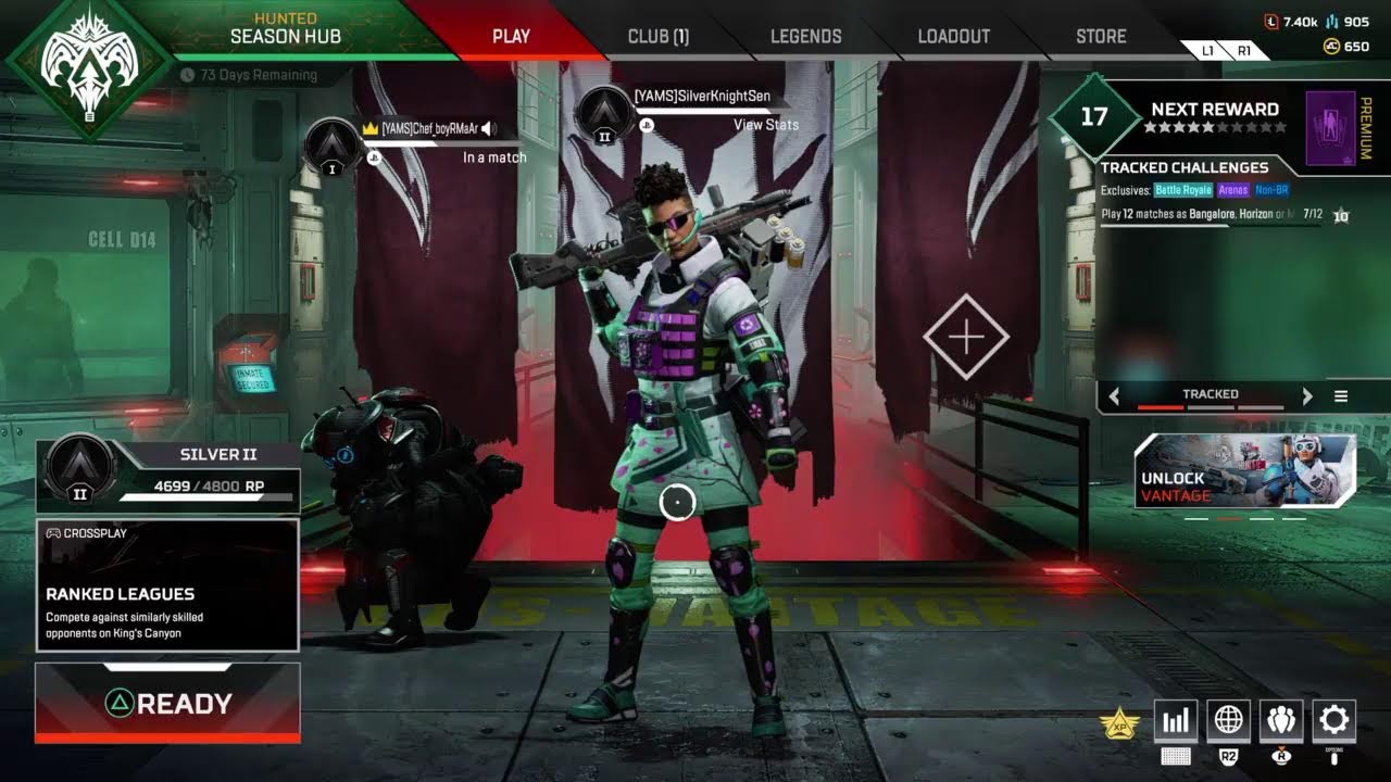 {SilverKnightSen} Apex Legends Some Ranked After DARK with homie/sss