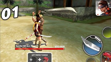 Ninja Ryuko: Shadow ninja gameplay walkthrough part 01 (Android -ios)