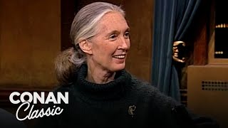 Jane Goodall Thought Tarzan’s Wife Was "A Wimp"| Late Night with Conan O’Brien