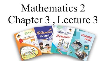 Mathematics Class 2 Chapter 3 Lecture 3