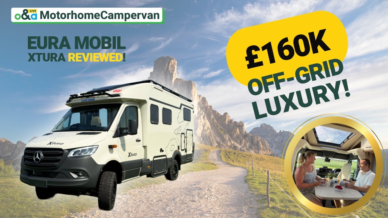 £160K Off-Grid Beast! Eura Mobil Xtura 4x4 Motorhome Review