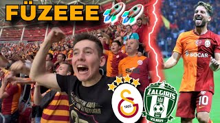 Mertens’in füzesini bir de böyle izleyin 🚀 | Galatasaray 1-0 Zalgiris | Tribün Çekim