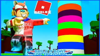 DUDU FEZ O TOWER OF HELL NO BUILD A BOAT FOR TREASURE😆