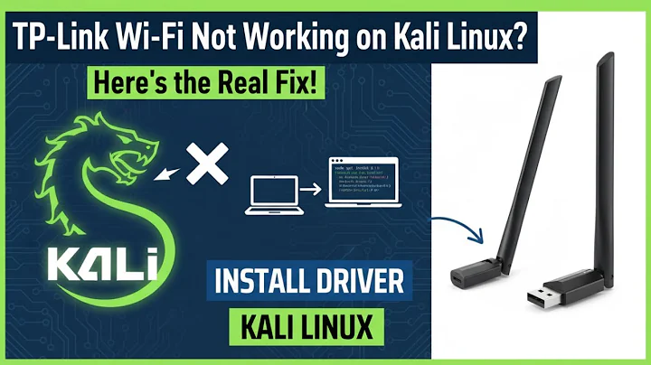 TP-Link Wi-Fi Not Working on Kali Linux? Here’s the REAL Fix!