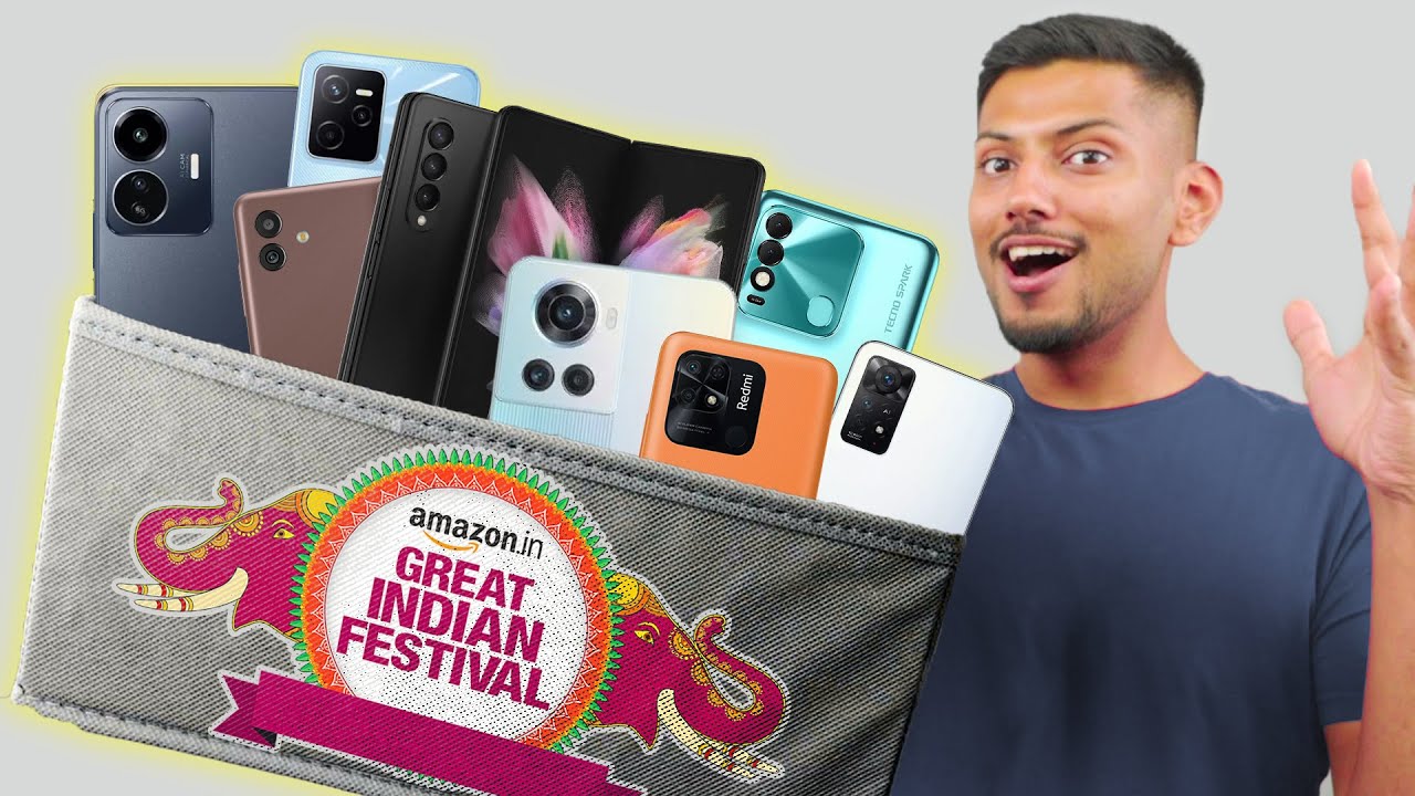 Best Smartphones to buy on Amazon Great Indian Festival ! Realtime