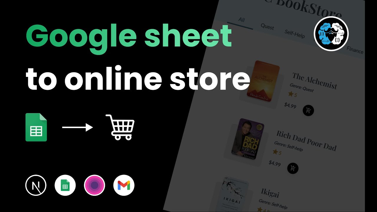 Google sheet to online store - #41 Sending confirmation mail