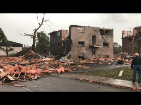Horrific Tornado damage in Gatineau, Quebec, Canada | 21 09 2018