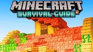 How to Build with Copper Blocks! ▫ Minecraft Survival Guide (1.18 Tutorial Let's Play) [S2 Ep.15] screenshot 4