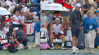 Shocking, 😳 TERENCE ATMANE CLASHES WITH PHYSIO! after That Physio Left without Treating Him |US Open