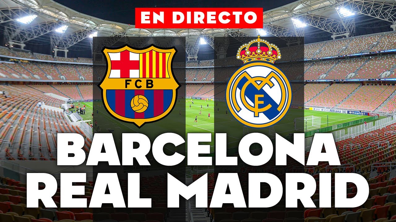 🔴REACCIONANDO al FC BARCELONA vs REAL MADRID EN VIVO | FINAL de la ...