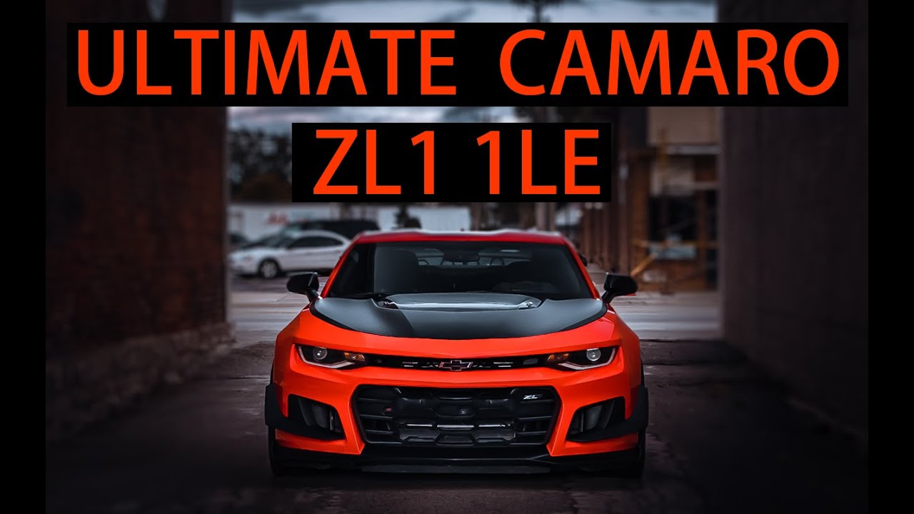 2019 CHEVROLET CAMARO ZL1 1LE, Track Weapon, Crush Orange, 6 speed mt, Corsa Extreme+ plus