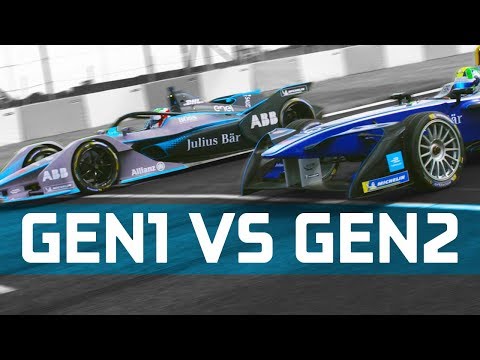 Gen1 vs Gen2 Formula E Battle - Drag Race, 0-100, & 0-150-0 km/h Challenge