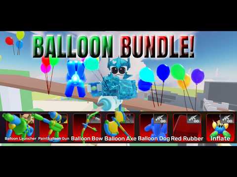 I Got the BALLOON BUNDLE in Roblox Rivals - YouTube