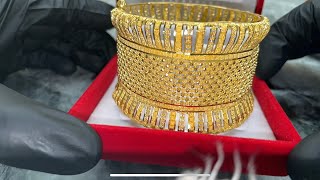 Jewelry Unboxing ASMR | 22k Gold Heavy Bangle | Unboxing Jewelry | 4K Video