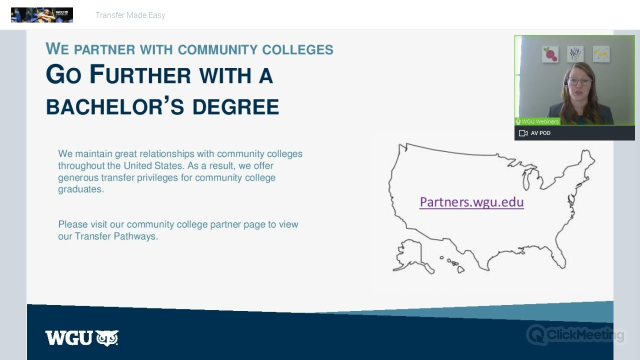Transfer Made Easy: WGU is Transfer Friendly