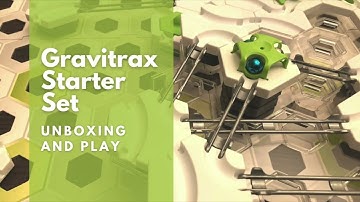 Gravitrax Starter Set  Unboxing and Play