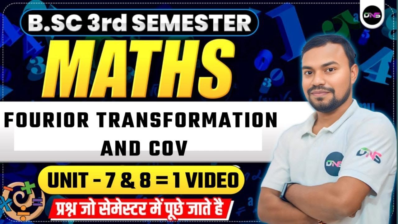 BSc 3rd Semester Mathematics Unit-7 & 8 Important Question Answer | bsc 3rd semester maths one shot