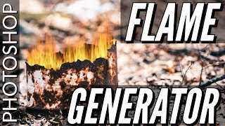Photoshop Fire & Flame Generator screenshot 5