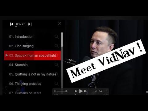 VidNav for Youtube video preview 2