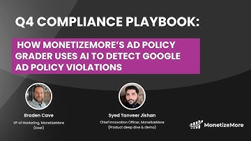 Live Demo: AI-Powered Ad Policy Grader in Action | MonetizeMore Traffic Cop
