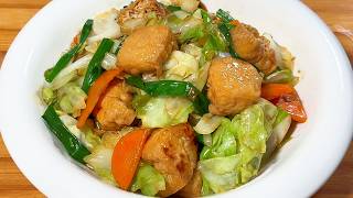 If you have cabbage, try this easy and delicious recipe!